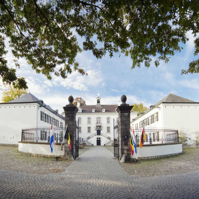 Aanzicht Kasteel Vaalsbroek in Vaals