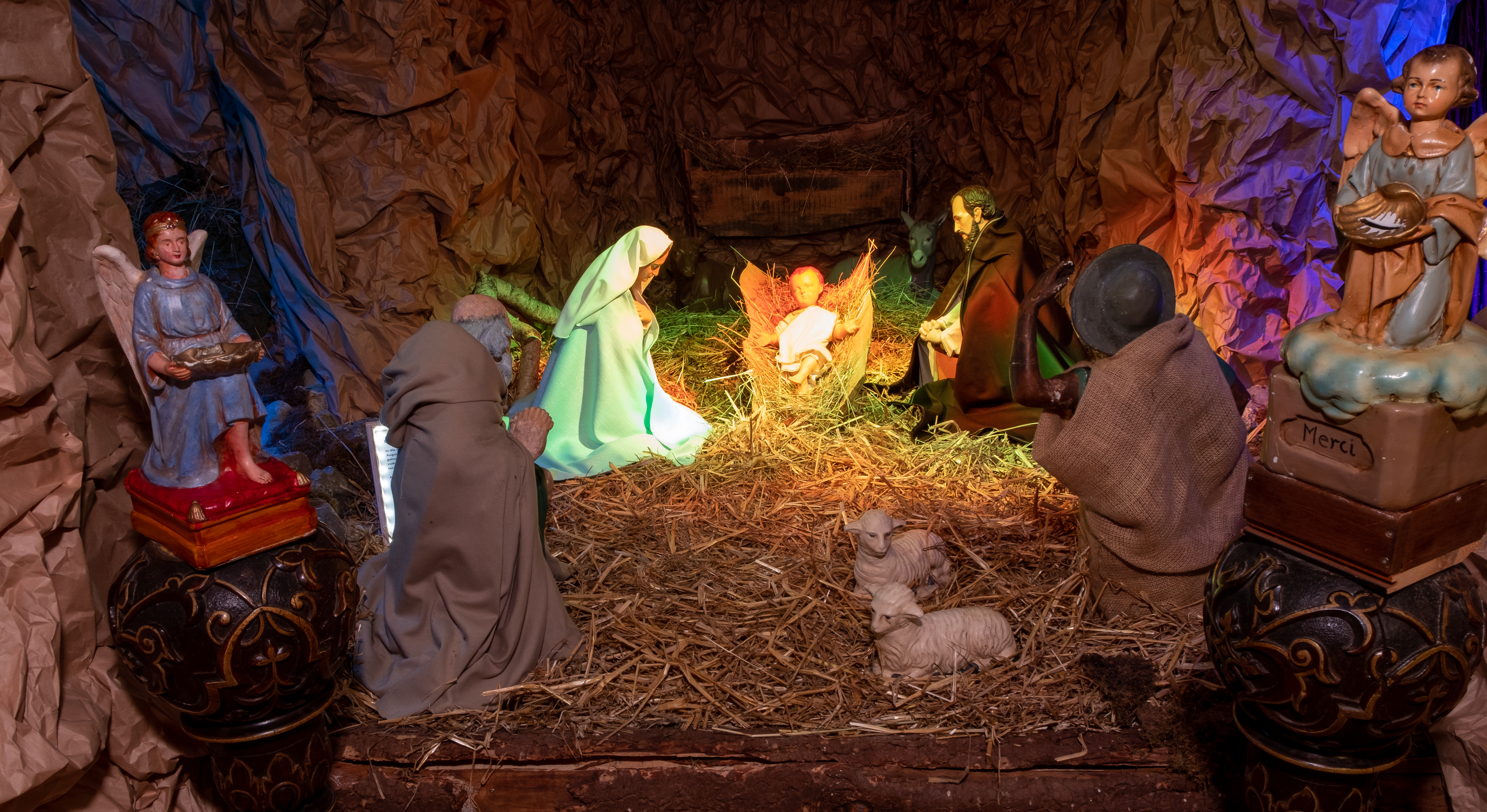 Kerststal H. Amelbergabasiliek Susteren
