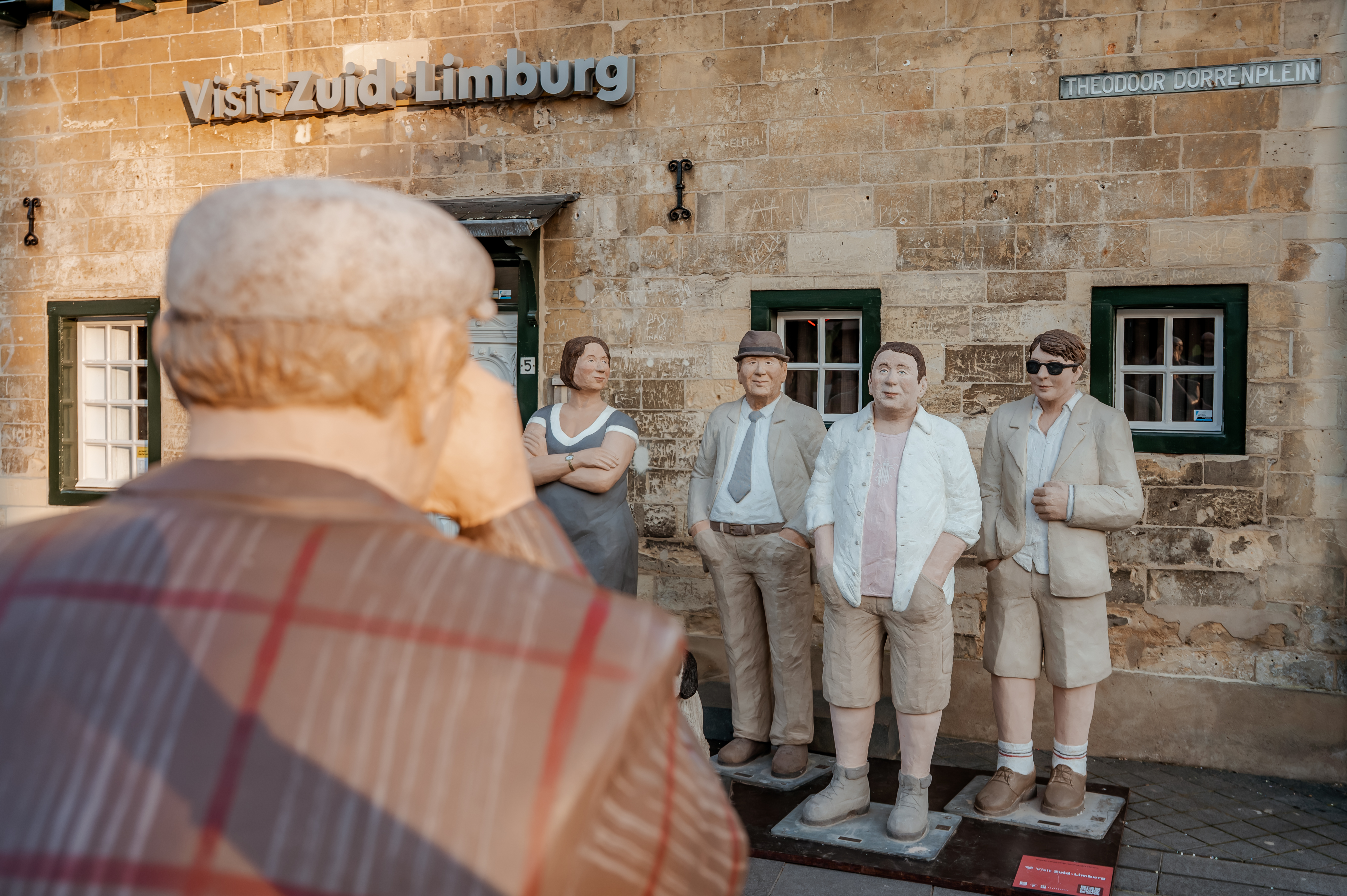 Sculpturen Alledaagse Mensen