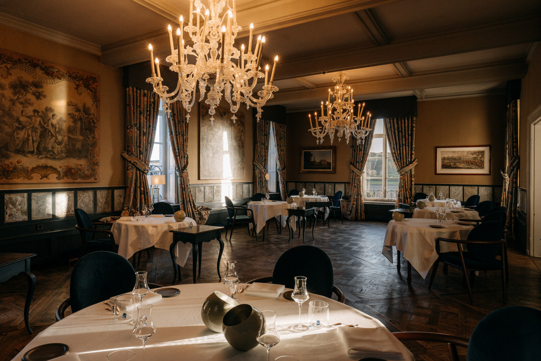 Seizoenslunchmenu bij Restaurant Château Neercanne