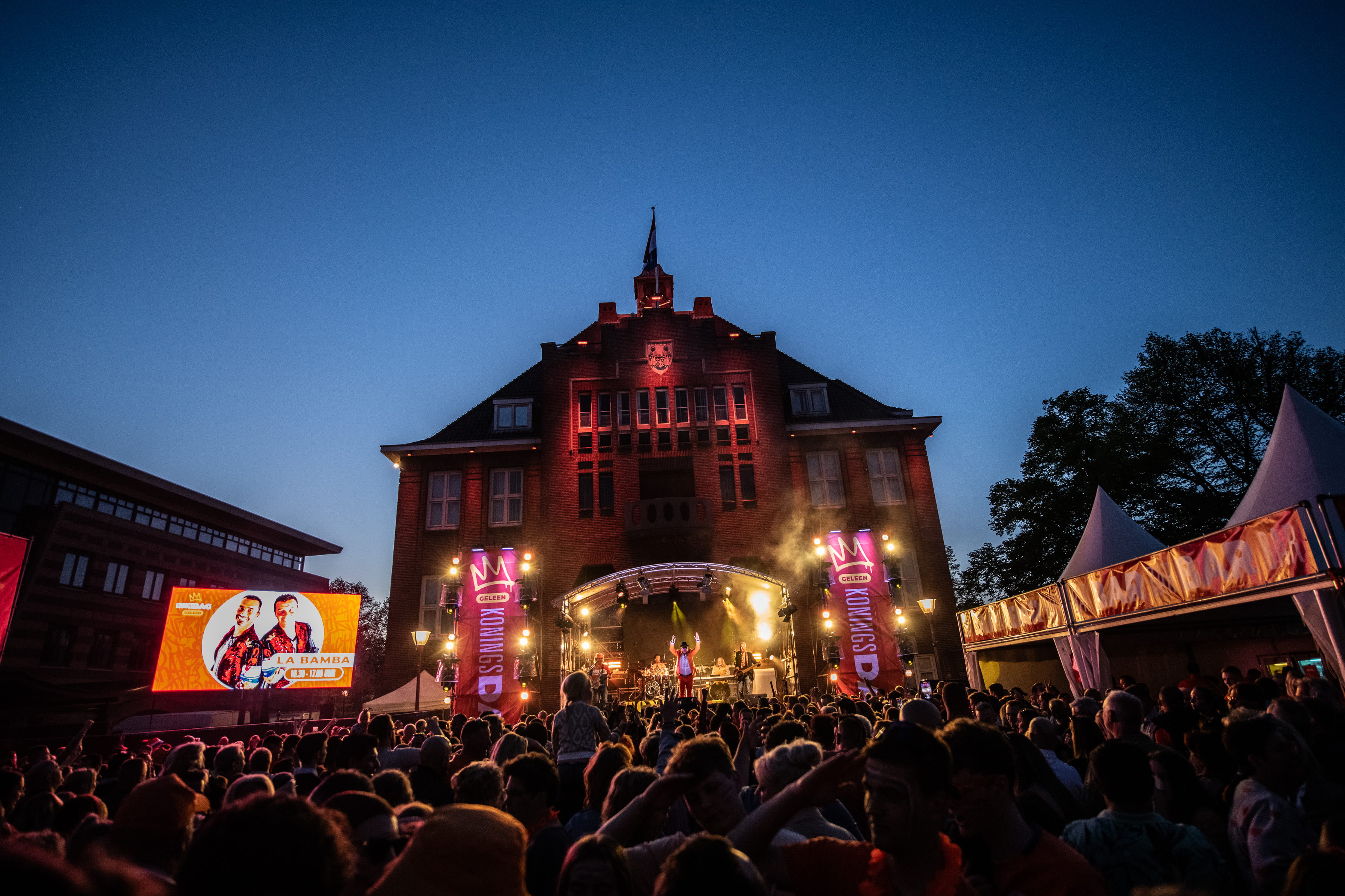 Koningsdag Muziekfeest op het Plein