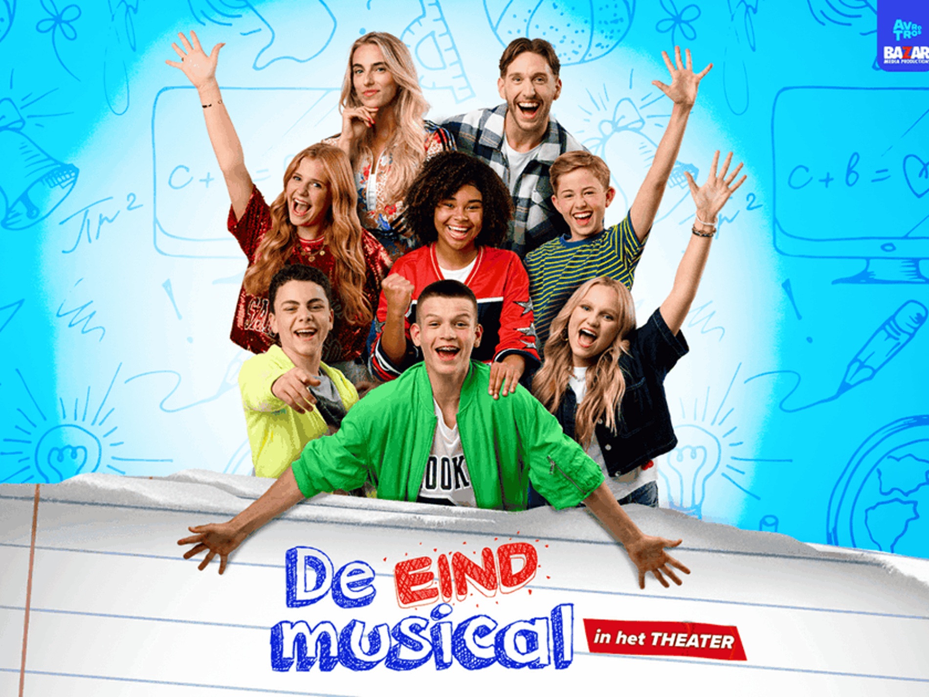 De Eindmusical, in het theater (6+)
